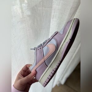 Nike Dunk Low Atmosphere Easter Pink Purple Sneakers‎ Women’s 8